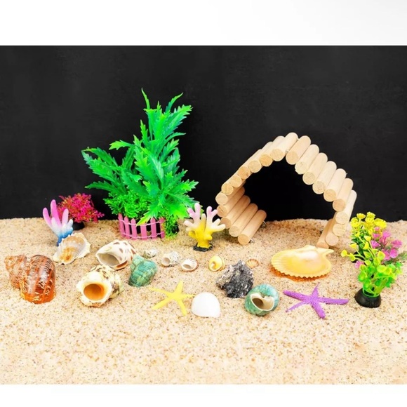 Artificial Plants Used for Hermit Crab Species Aquarium Home Decoration- - Picture 5 of 6